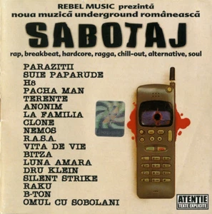 SABOTAJ Rap Hardcore Ragga Chill-Out Various Electronic Romania CD 2003 Sealed - Imagen 1 de 2
