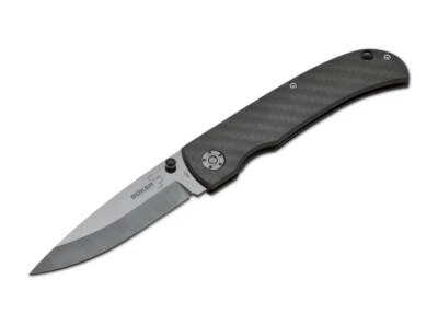 BOKER PLUS® Anti-Grav Pocket Knife 3.31" Ceramic Blade Carbon Handle - 01BO036 - Image 1 of 4