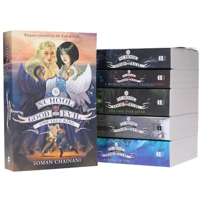 The School for Good and Evil Complete Set by Soman Chainani 6 Books Set - PB - Image 1 of 4