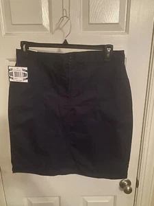 NWT JR Girls Navy Stretch Skirt Authentic Galaxy School Uniform size 20 RN63967 - Picture 1 of 5