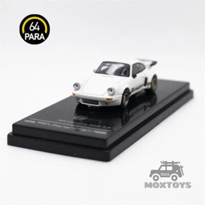 Para64 1:64 911 Carrera RSR 3.0 Grand Prix coche modelo diecast blanco - Imagen 1 de 5