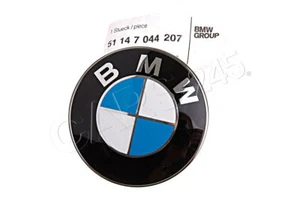 Genuine BMW Z4 E85 E86 E89 Front BMW Emblem Hood Badge Logo OEM 51147044207 - Picture 1 of 5