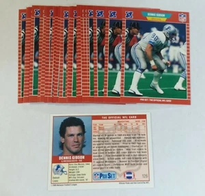 1989 Pro Set #126 DENNIS GIBSON Lot of (10) - Picture 1 of 1