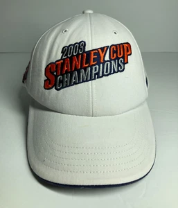 Vintage 2003 Stanley Cup Champions Hat Cap White Adjustable Nike Team Locker Rm - Picture 1 of 22