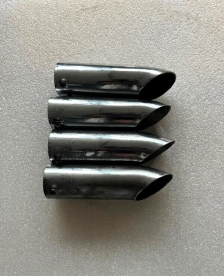 Kawasaki Voyager XII ZG1200 Exhaust Tips Muffler Tips Set Free Shipping! - Image 1 of 4