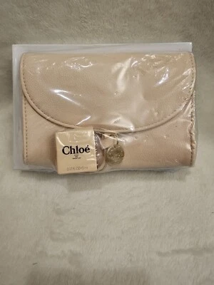 Bolsa de perfume Chloe' rosa pálido suave bolso de mano y muestra de perfume 0,17 OZ 5 ml imperfecto Foto 1 de 4