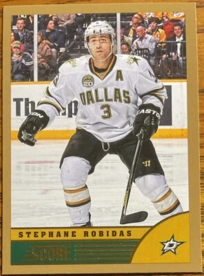 2013-14 Score Gold Stephane Robidas #149 Dallas Stars - Image 1 of 2