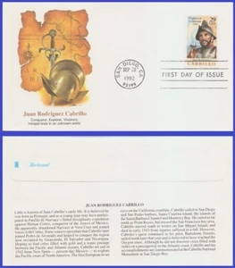 USA6 #2704 U/A FLEETWOOD FDC Juan Rodríguez Cabrillo - Imagen 1 de 1