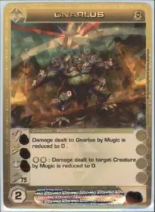 (CSS-027-4S-75) Gnarlus (Speed 75) (SR) Chaotic Premium Pack Foil Card - Picture 1 of 1