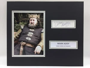 RARE Mark Addy Game Of Thrones Signed Photo Display + COA AUTOGRAPH GOT - Picture 1 of 3