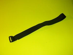 36'' HURRICANE SHUTTER ACCORDION SHUTTER STRAP HOOK & LOOP 1X36 ELCRO BLACK - Picture 1 of 1