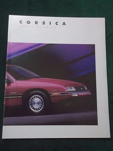 MINT 1988 CHEVROLET CHEVY CORSICA 20 PAGE DEALER SALES BROCHURE (BOX 820) - Picture 1 of 5