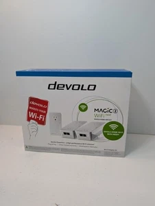 Devolo Magic 2 Wi-Fi 5 Next Whole Home Wi-Fi Multiroom Kit Powerline New Sealed - Afbeelding 1 van 17