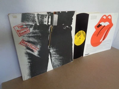 LP ROLLING STONES - STICKY FINGERS 1971 ger ROLLING STONES original "ZIPPER" - Bild 1 von 4