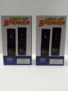 LOT OF 2 Light Up Speakers DFI, 2010. NIB - Picture 1 of 7