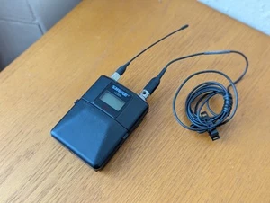 Shure ULXD1 Wireless Transmitter K51 + Shure MX150B-O TQG Omnidirectional Lavmic - Picture 1 of 4