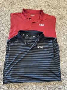 Nike Samuel Adams Polo Shirt Mens XXL Short Sleeve Polyester Golf - 2 QTY - Picture 1 of 5