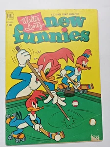 Dell Comics Walter Lantz NEW FUNNIES #187 Sept 1952 Preacher Roe on back - Picture 1 of 2