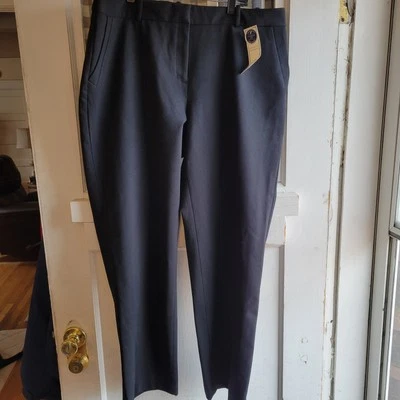 Pantalones Charter Club Shop Para Mujer Calce Clásico Abdomen Adelgazante Negro Profundo Talla 18W Foto 1 de 4