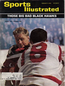 1964 2/3 Sports Illustrated magazine hockey Bobby Hull, Chicago Blackhawks GOOD - Picture 1 of 1