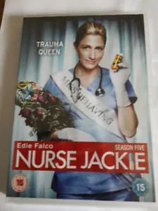 NURSE JACKIE SEASON FIVE DVD NEW SEALED +EXTRAS UK EUR REG 2 SERIES 5 - Imagen 1 de 2