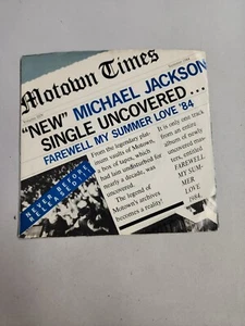 Michael Jackson-Farewell My Summer Love  - RECORD SLEEVE ONLY (45RPM 7”) (AA97)  - Picture 1 of 3
