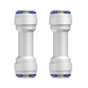 2Pcs 3/8Inch Inline Connection Check Valves Plastic Connection Check Valves - Picture 1 of 8