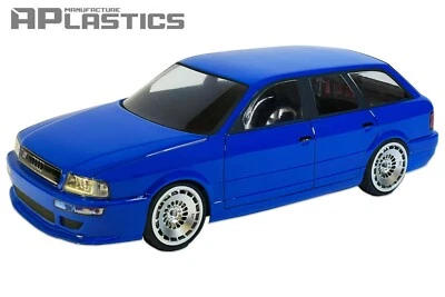 RC Body Car Drift Touring 1:10 Audi 80 RS2 Avant Wagon style APlastics New Shell - Image 1 of 4
