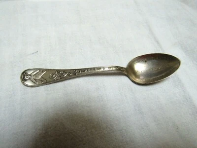 "Cuchara de oso vintage Harlem Opera Keith Proctor plateada 4-1/2""" Foto 1 de 4