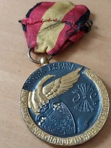 MEDALLA GUERRA CIVIL ESPAÑA COMBATIENTE 17 JULIO 1936 ORIGINAL 3,8CM A.M. - Imagen 1 de 4