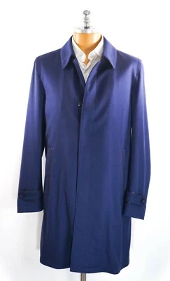NEW STEFANO RICCI Top Over Coat Eagle Logo Cashmere  Size 42 Us L Eu 52  G659 - Image 1 of 4