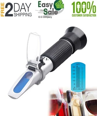 Brix Refractometer Atc Digital Handheld Refractometer For Beer Wine Fruit Sugar - Image 1 of 4