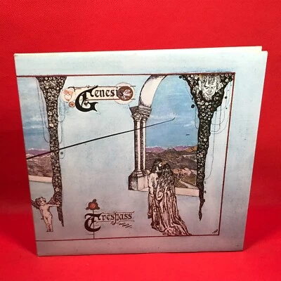 GENESIS Trespass 1974 UK vinyl LP + INSERT gatefold White Mountain record - Image 1 of 4