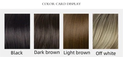 Unisex Style Real Natural Short Wig Mullet Hair Wolf Cut Hair Cosplay Costume - Image 1 of 4