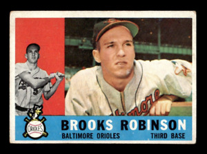 1960 Topps #28 Brooks Robinson VGEX VG-EX Set Break J&J 007