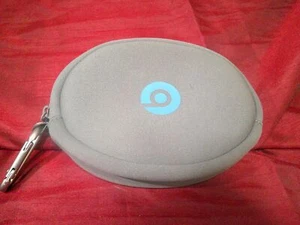 Estuche de Transporte para Auriculares Beats By Dre Gris con Cremallera con Clip W02 F - Imagen 1 de 2