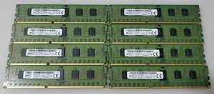 Micron 32GB 8X4GB 1RX8 PC3L-12800R MT9KSF51272PZ-1G6E2LF Server Memory - Picture 1 of 3