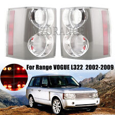 Pair Rear Lamp Brake Tail Light For Land Rover Range VOGUE L322 HSE 2002-2009