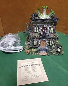 Hawthorne Village Munsters Grandpa's Lab in Box Brand New W/COA Tested/Working  - Picture 1 of 7