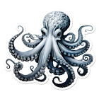 Naklejka winylowa Octopus Sea Monster - ebn11923
