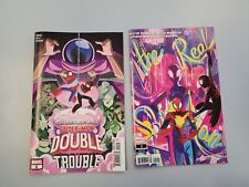 Spider-Men Double Trouble #2 A & B Covers (Marvel 2022) NM - 1st female Mysterio