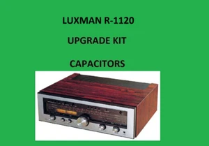 Stereo Receiver LUXMAN R-1120 Reparatursatz - alle Kondensatoren - Bild 1 von 16