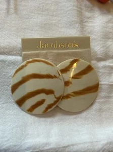 Vintage Jacobsons Clip On Earrings - Picture 1 of 2