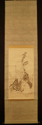 Jurojin Japanisches Rollbild Gemälde Kakemono Kakejiku Kunst Painting 5534 • 69€
