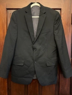 Apt 9 Men's Black Suit Jacket Blazer Coat 2-Button Size 40R - Image 1 of 3
