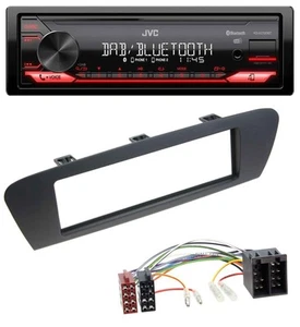 JVC DAB MP3 Bluetooth USB Autoradio für Renault Scenic (ab 09) - braun - Bild 1 von 7