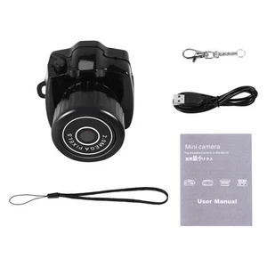 Tiny Camera Video Audio Recorder Webcam Y2000 Camcorder Small Security8253 - Foto 1 di 7