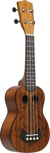 Tiki series soprano ukulele with sapele top, Oh finish, with black nylon gigbag - Picture 1 of 8
