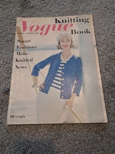 Vintage Spring Summer 1958 Vogue Knitting Book Magazine Patterns - Imagen 1 de 4