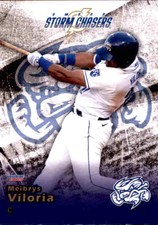 2021 Omaha Storm Chasers Choice #25 Meibrys Viloria Cartagena Colombia Card